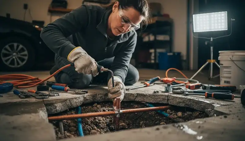 Expert Plumbing Pro - slab-leak-repair